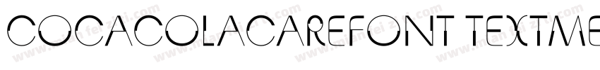 COCACOLACAREFONT TEXTMEDIUM GB1字体转换